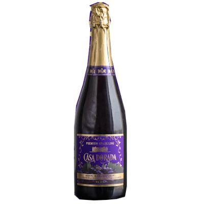 Premium Sparkling Alcohol-Free Red Grape Juice