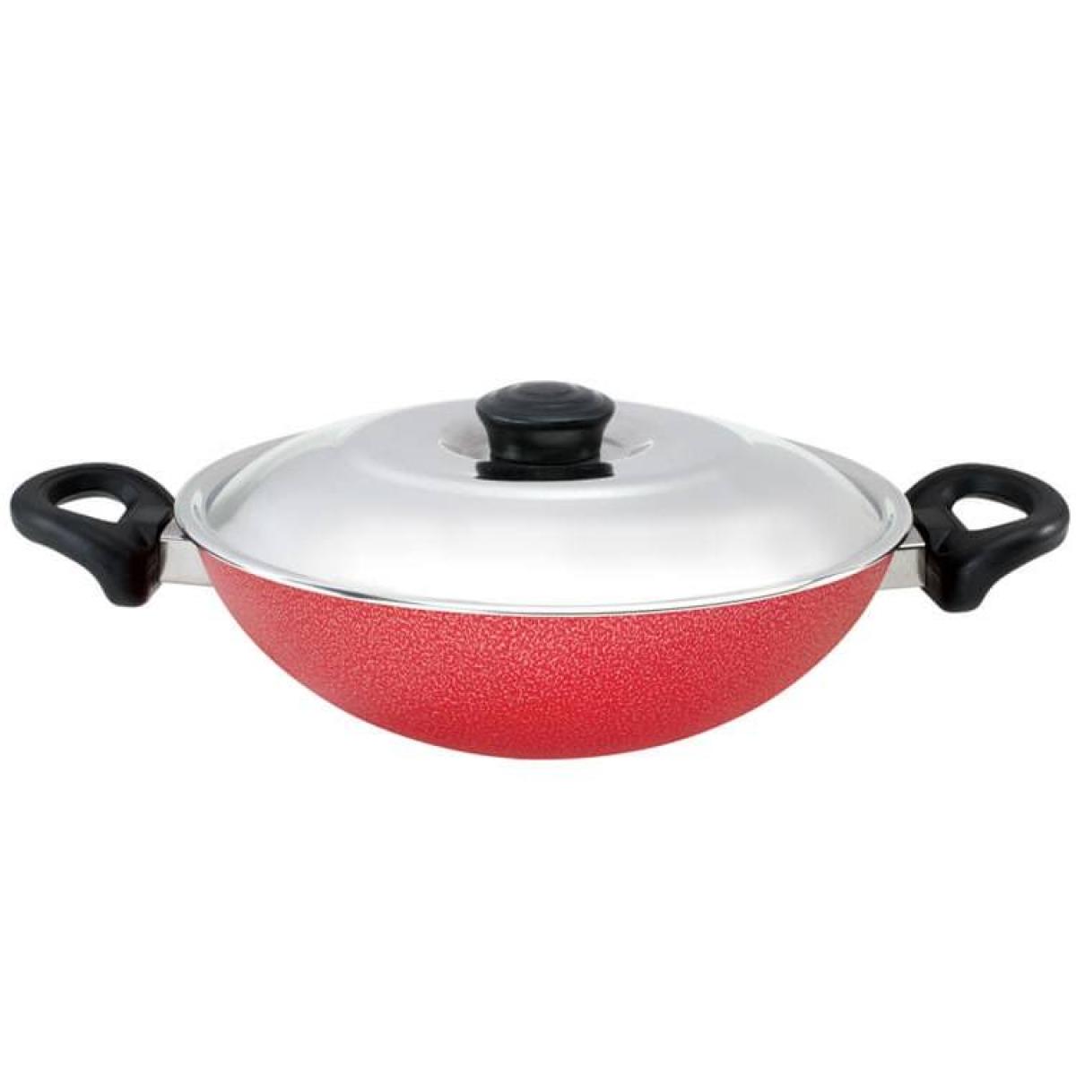 Sakhi Kadhai Non-Stick Cookware With Lid
