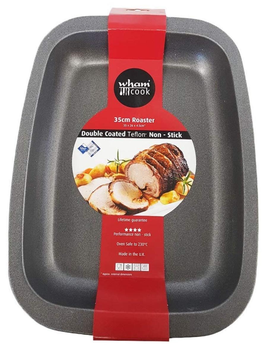 Cook Non-Stick Double Coated Teflon Roaster