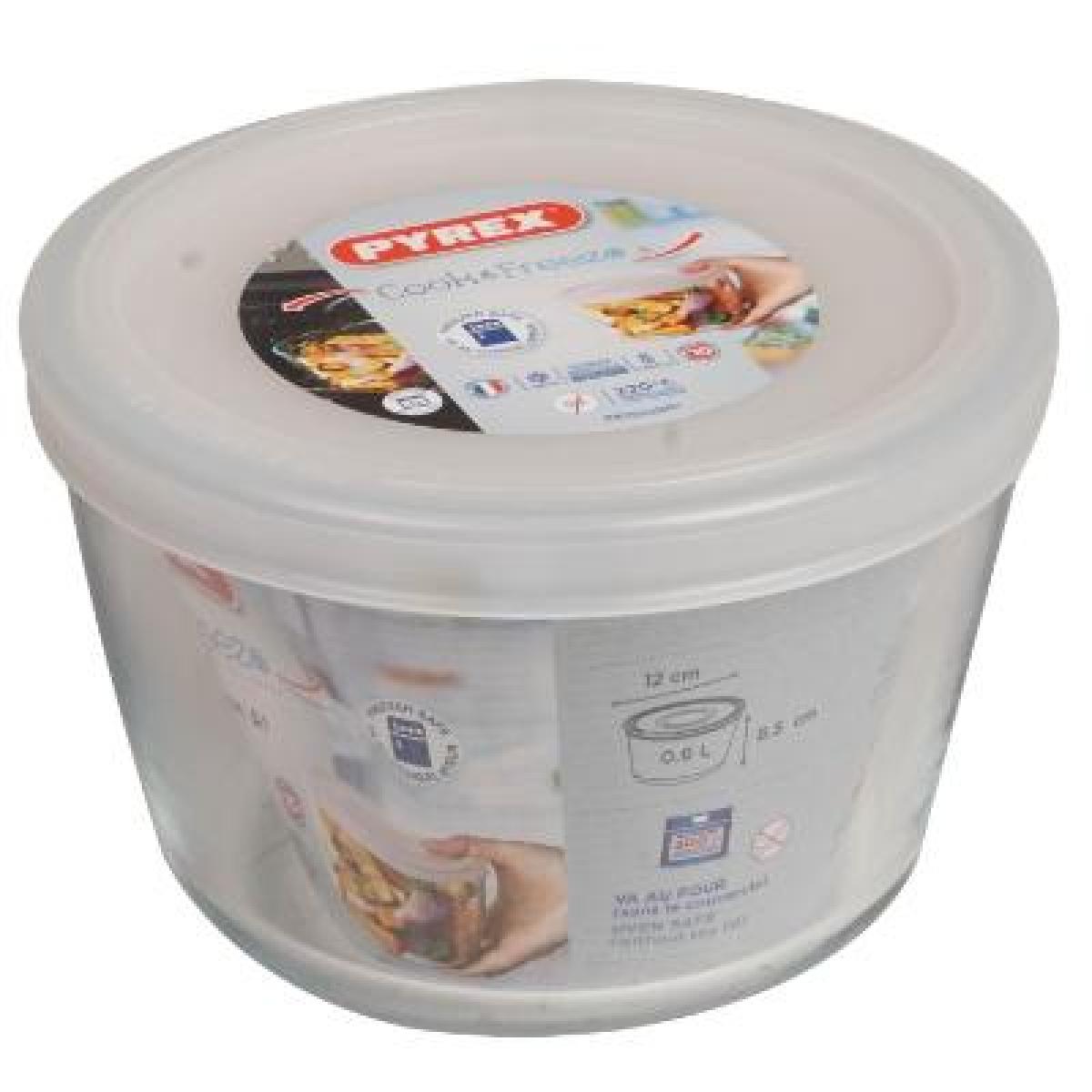 Cook & Freeze Glass Round Dish With Lid 1.6 L 1559001