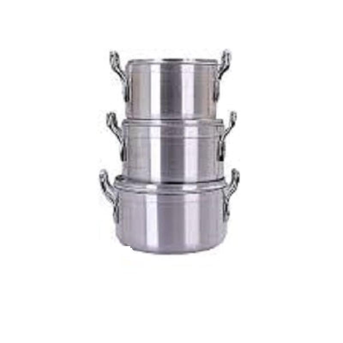 Cookware Set With Metal Lid - HF3003 - 18 cm, 20 cm,