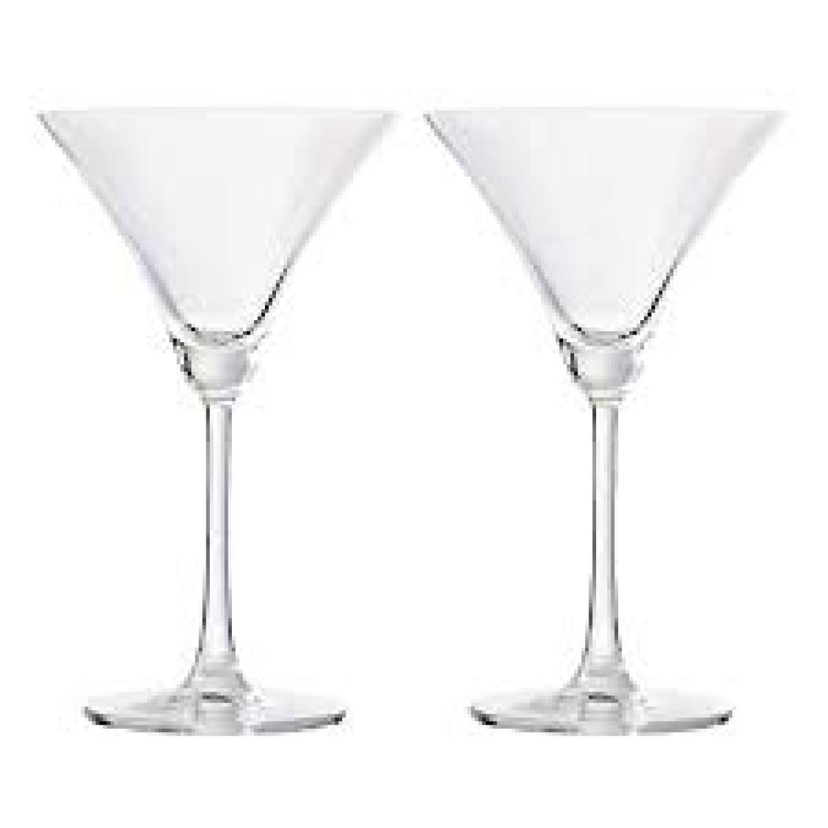 Madison Cocktail Martini Glass 10 oz/28.5 cl x2