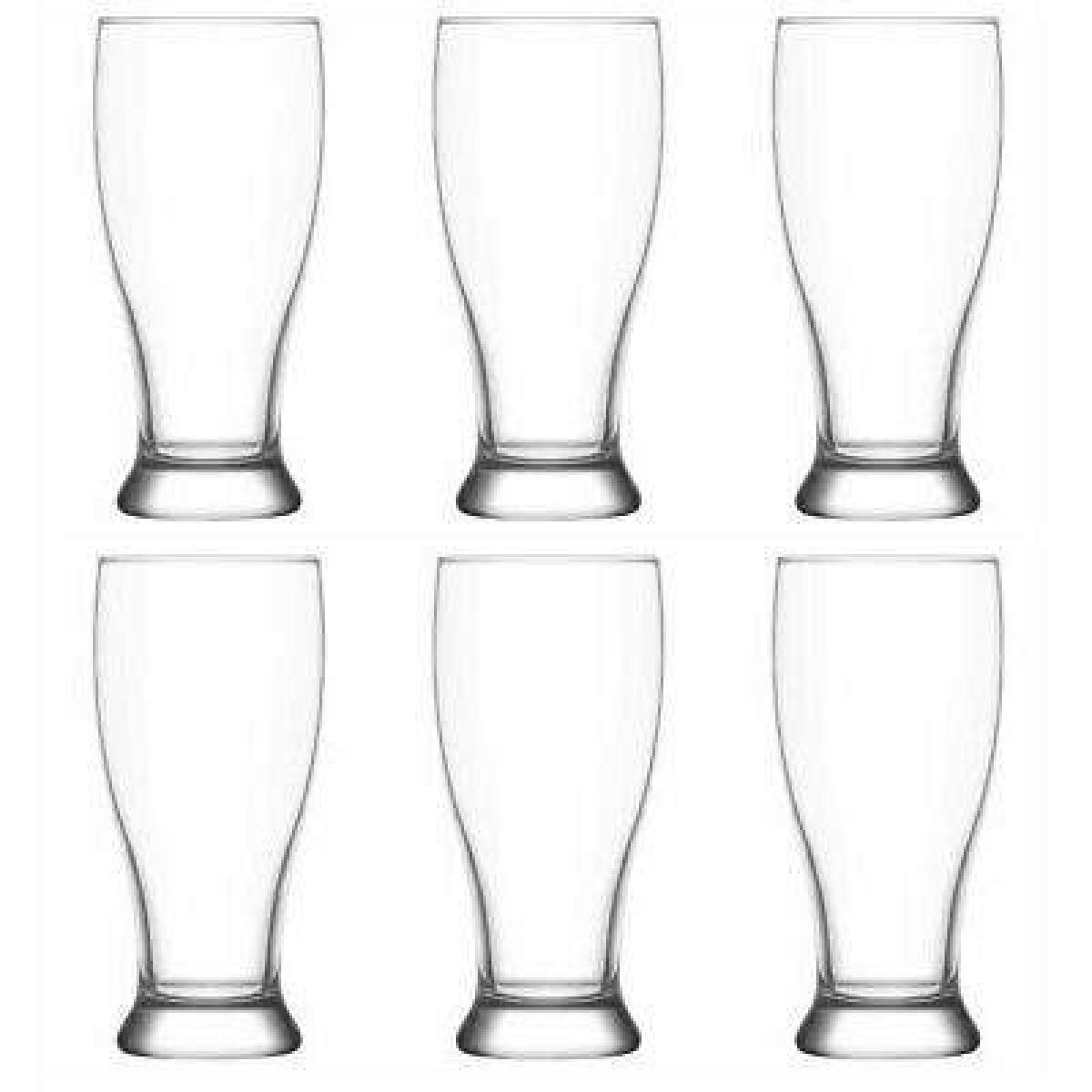 Brotto Beer Glass 19 oz Bro29F x6