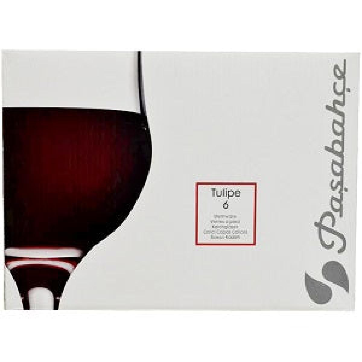 Tulipe Red Wine Cup Set x6