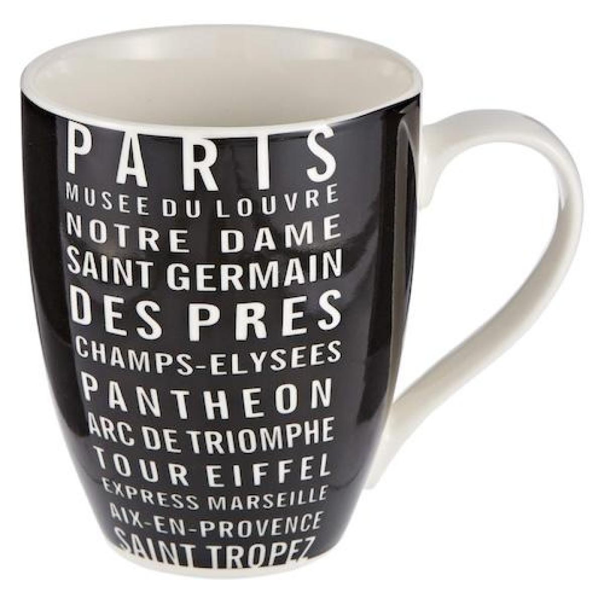 Tram Signs Mug Set 4 Pieces 300 ml SY6064