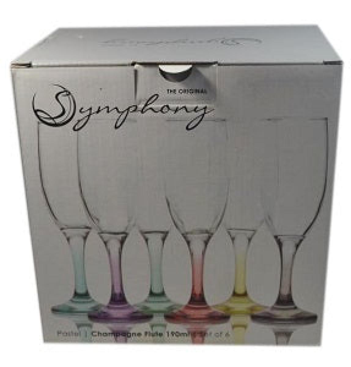 Pastel Champagne Flute