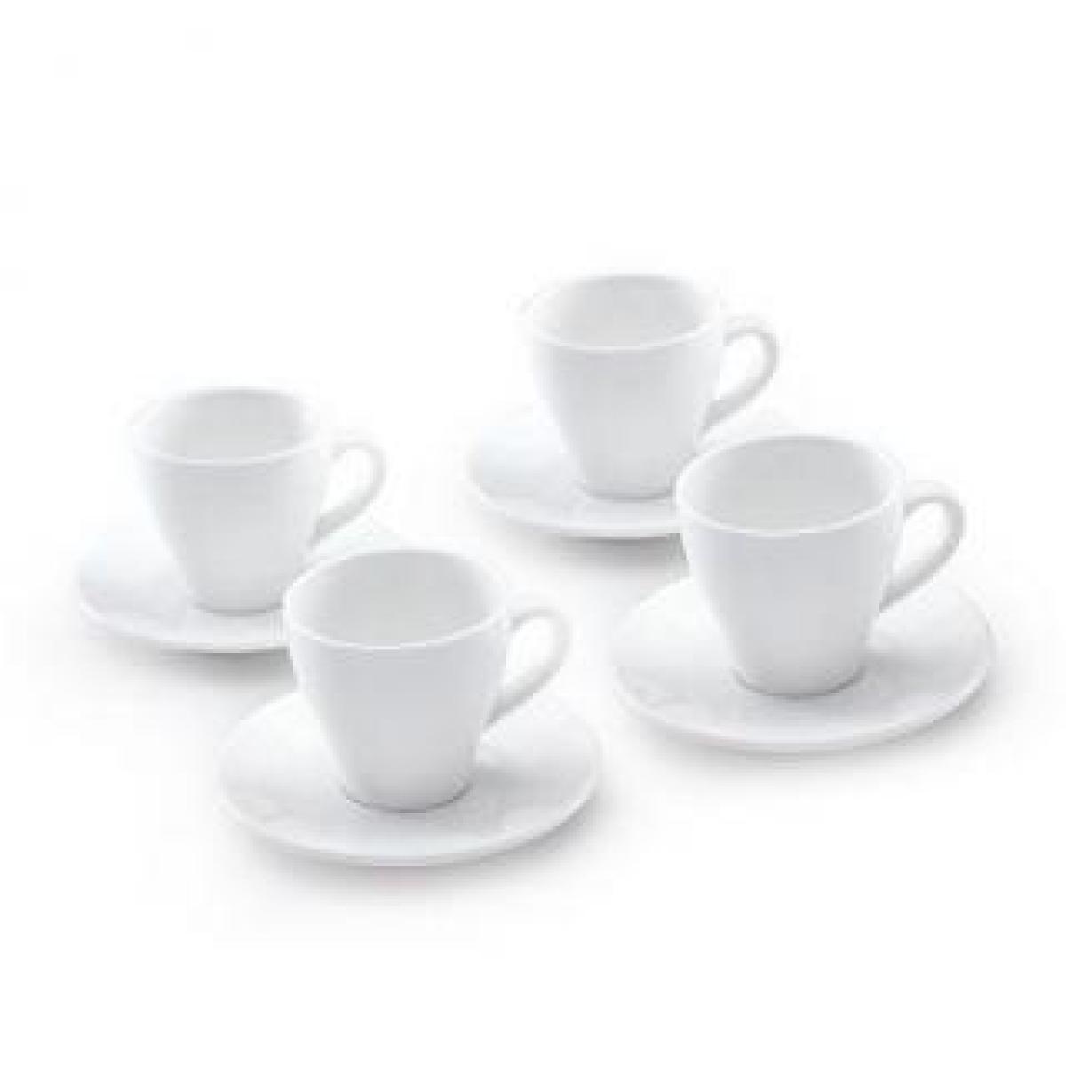 Espresso Jazz Tea Cup & Saucer x4