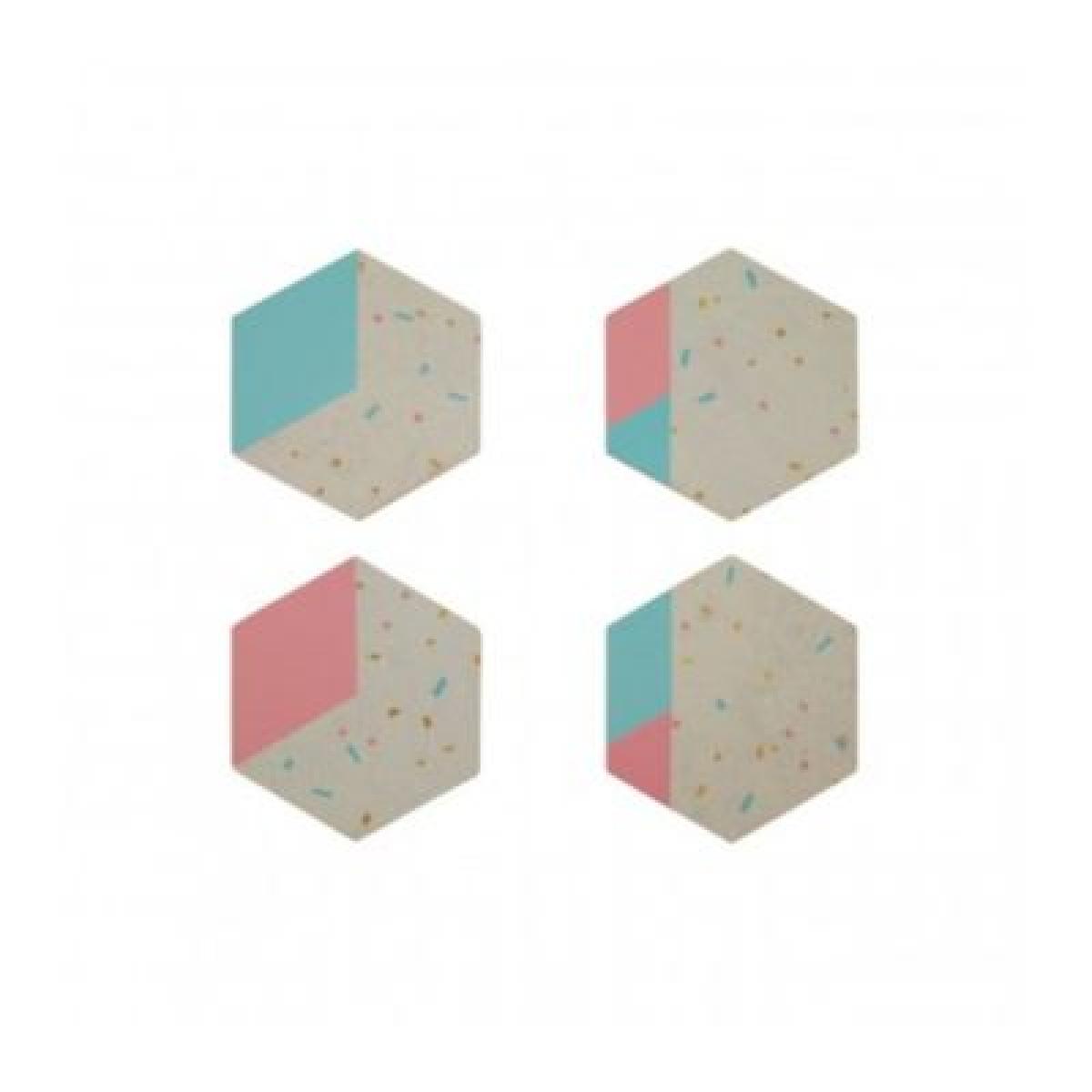 Cork Coaster Mimo Hexagonal -