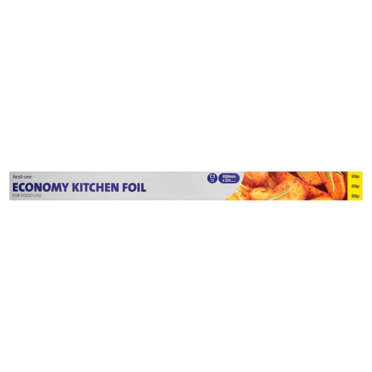 Economy Kitchen Foil 450 mm x 2 m