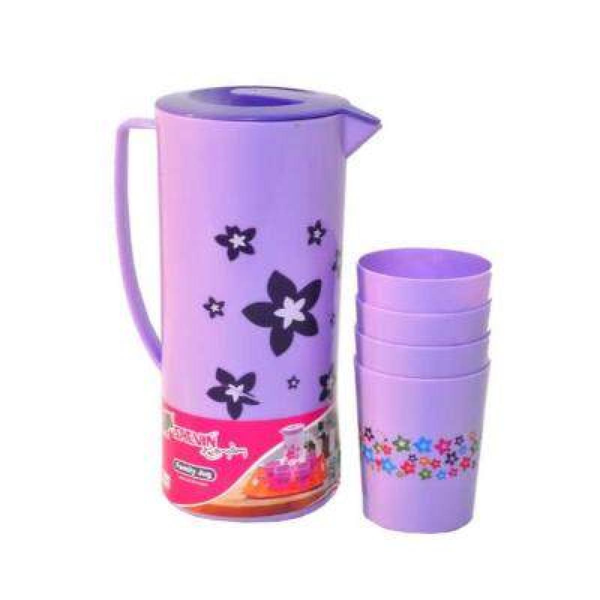 Everyday Family Jug With Set Of 4 Cups