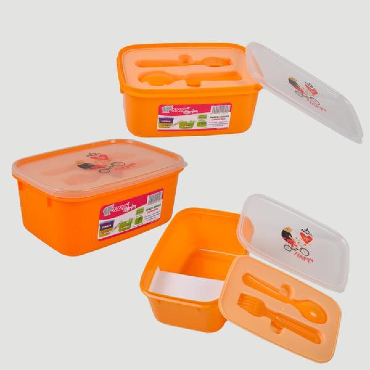 Everyday Snack Senior Lunch Box With Cutlery