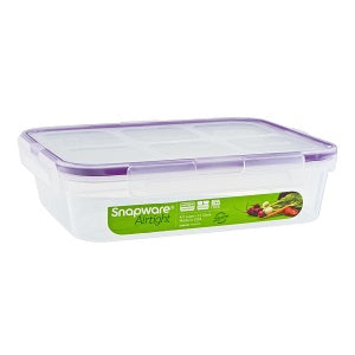 Airtight Rectangular Storage Container Set x6