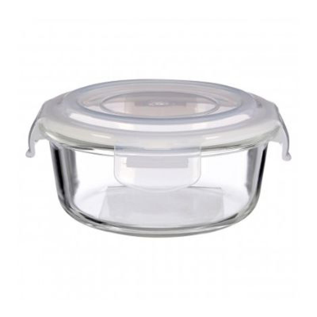 Freska Round 2 Compartment Glass Container
