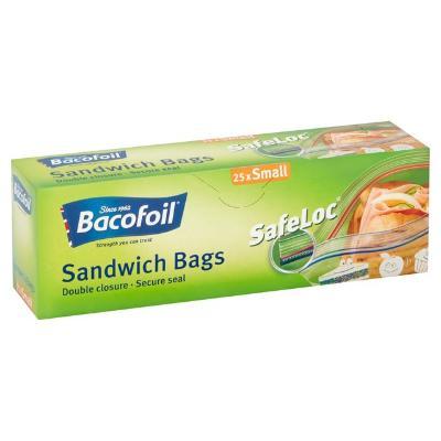 Foil Safeloc Sandwich Bags