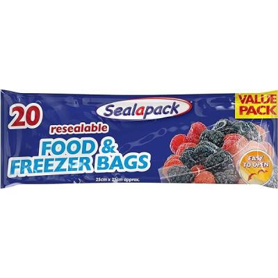 Food & Freezer Bags 25 cm x