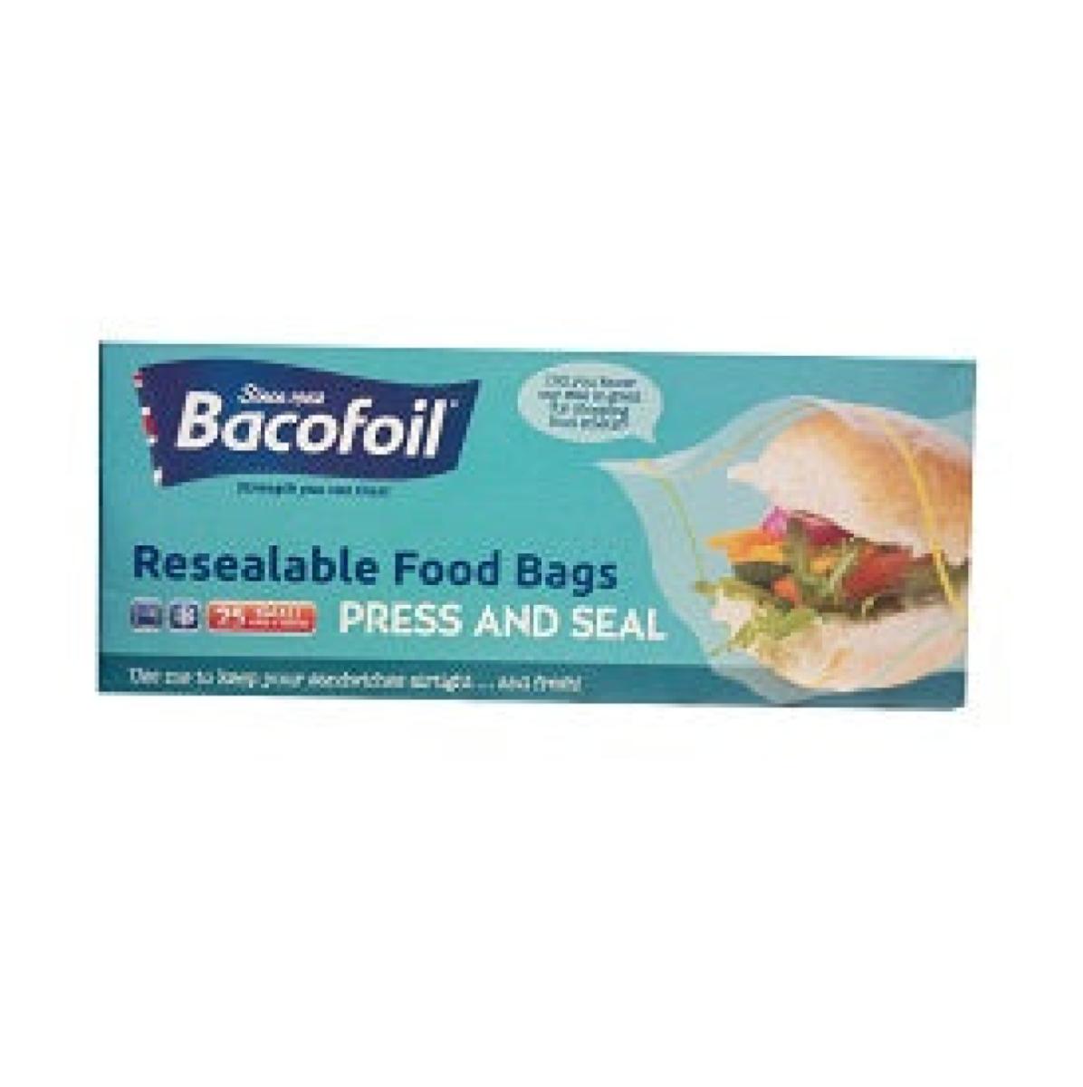 Foil Press N Seal Sandwich Bags Small x25