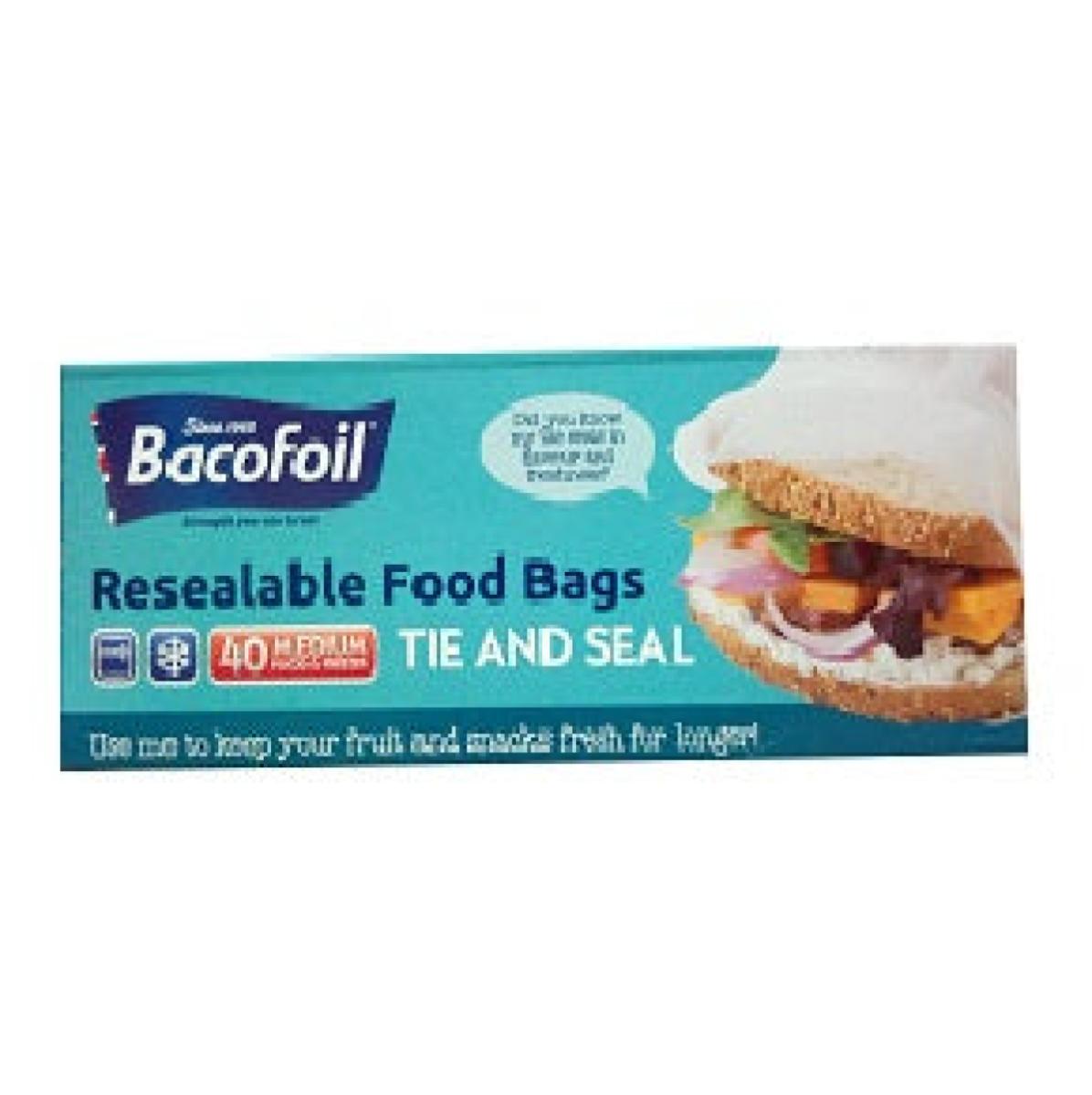 Foil Food & Freezer Bags Medium 255 mm x