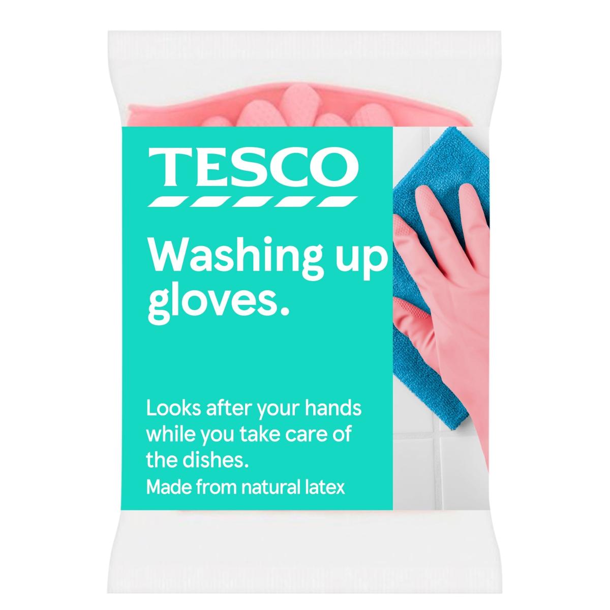 Dishwashing Rubber Gloves Large 1 Pair