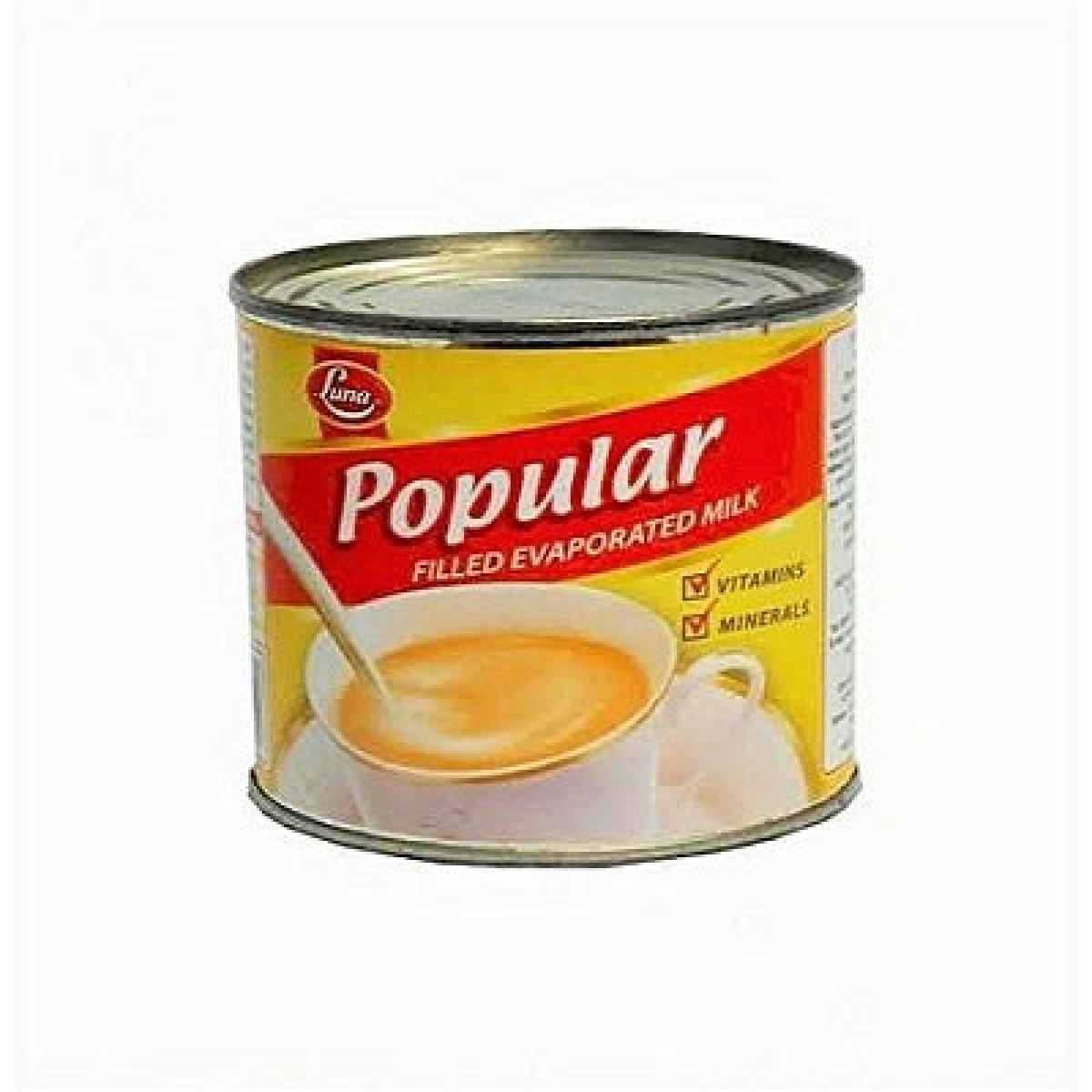 Filled Evaporated Milk Tin