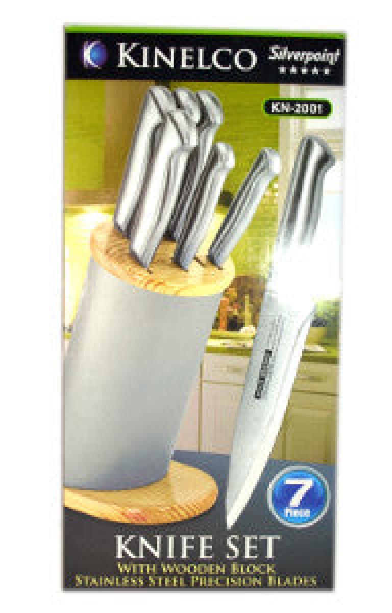 Knife Set With Block