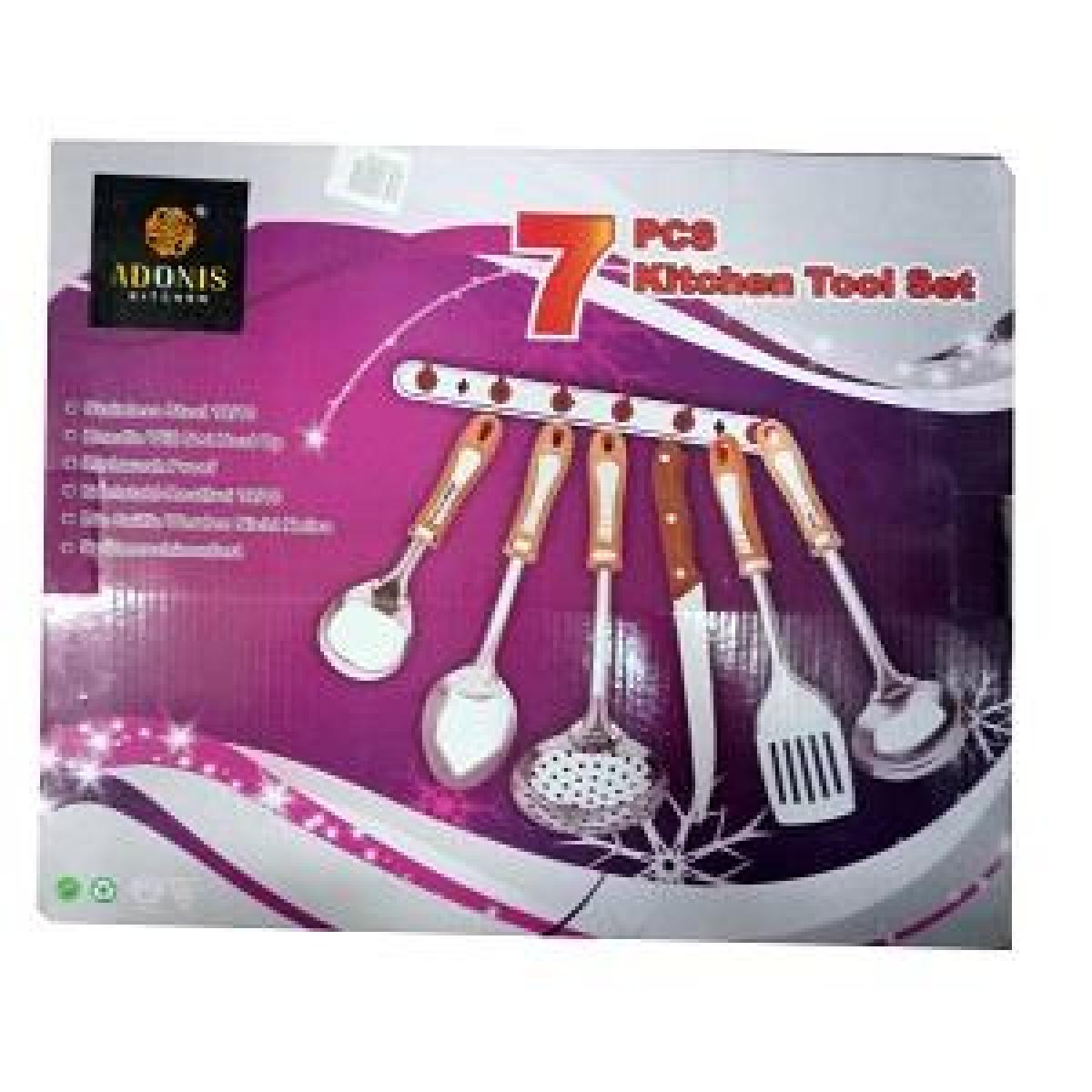 Stainless Steel Kitchen Tool Set x7