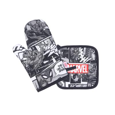 Marvel's Cooking Mittens + Pot Holder