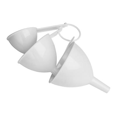 Measuring Funnel Set Plastic White -