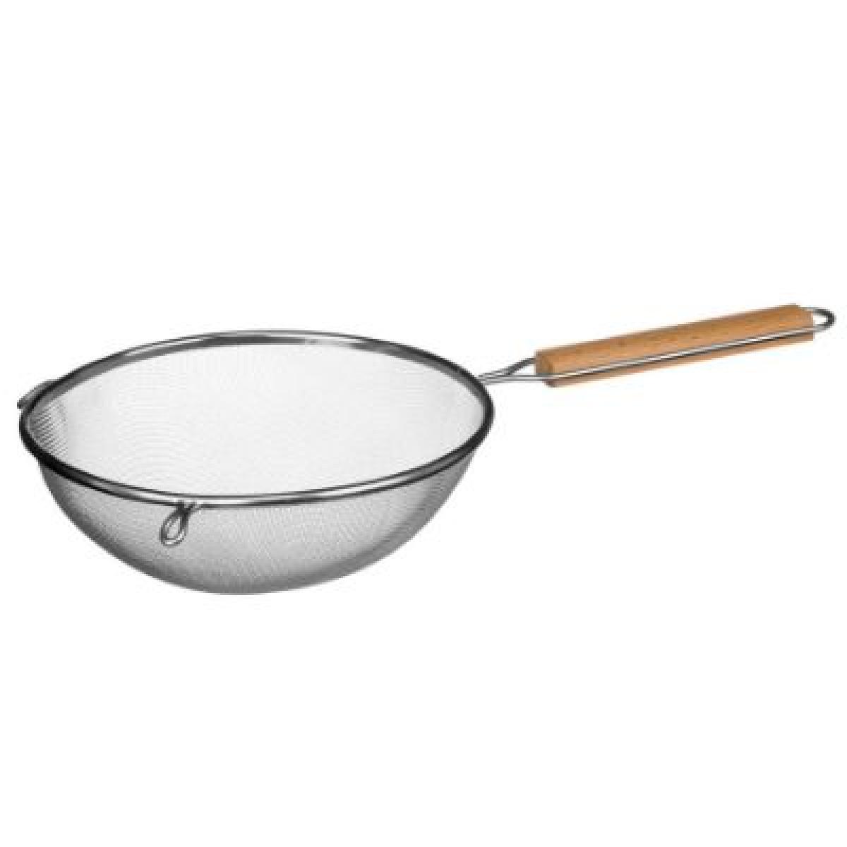 Stainless Steel Sieve With Wooden Handle