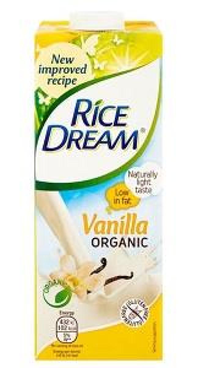 Rice Vanilla Organic Milk Low Fat