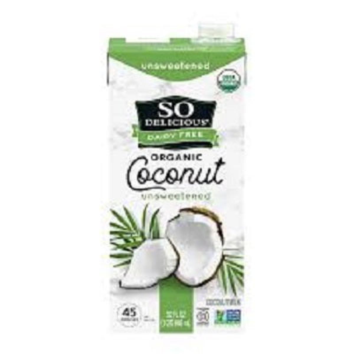Dairy Free Organic Coconut Milk Unsweetened