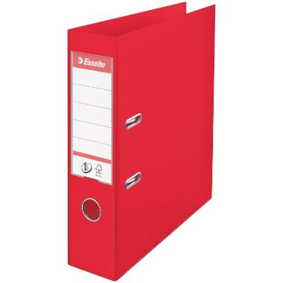 Lever Arch File PVC - Red