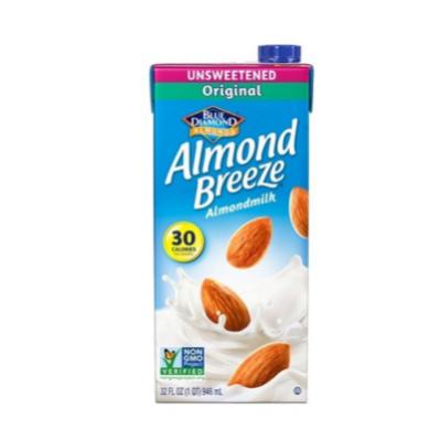 Almond Breeze Dairy Free Almond Milk Unsweetened