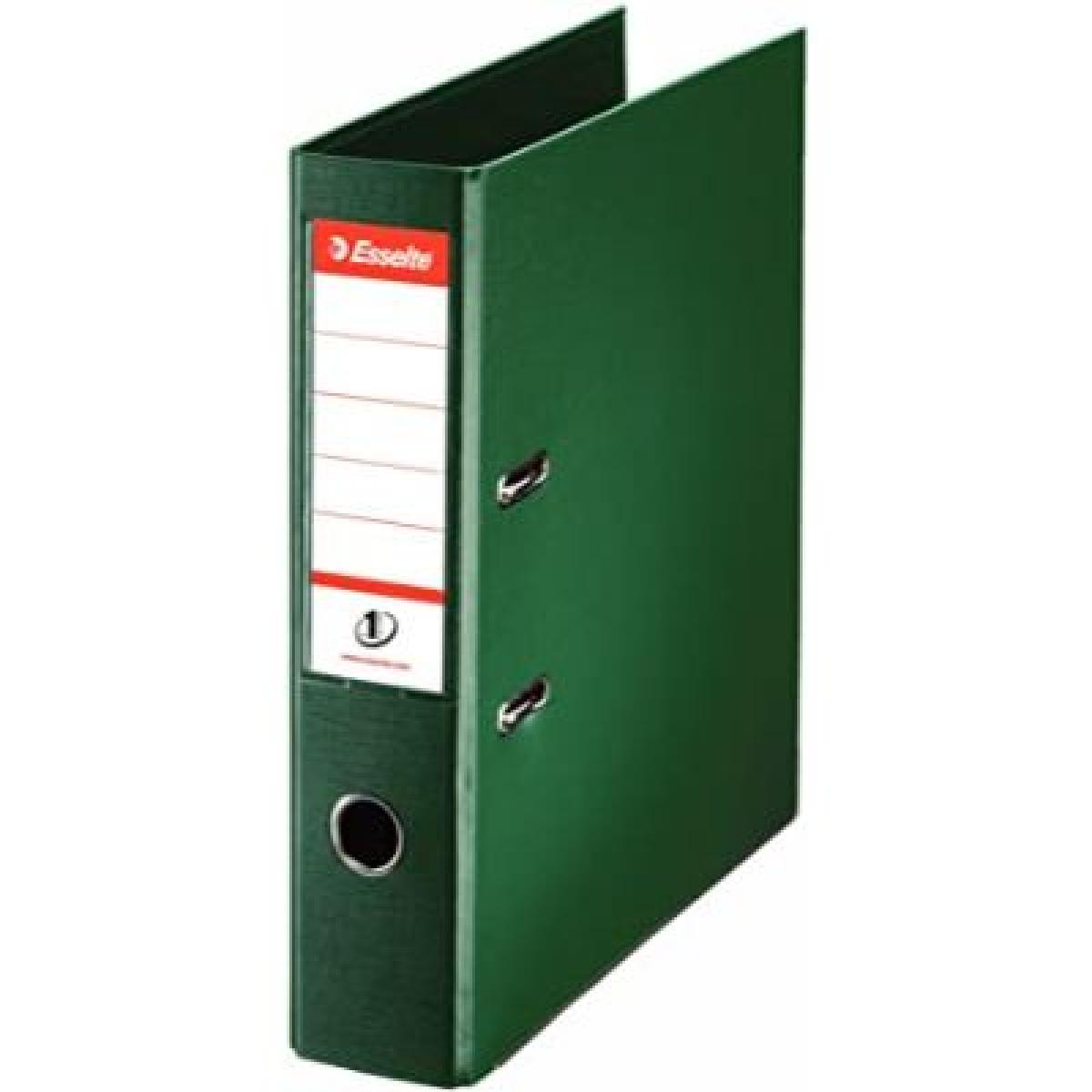 Lever Arch File PVC - Green