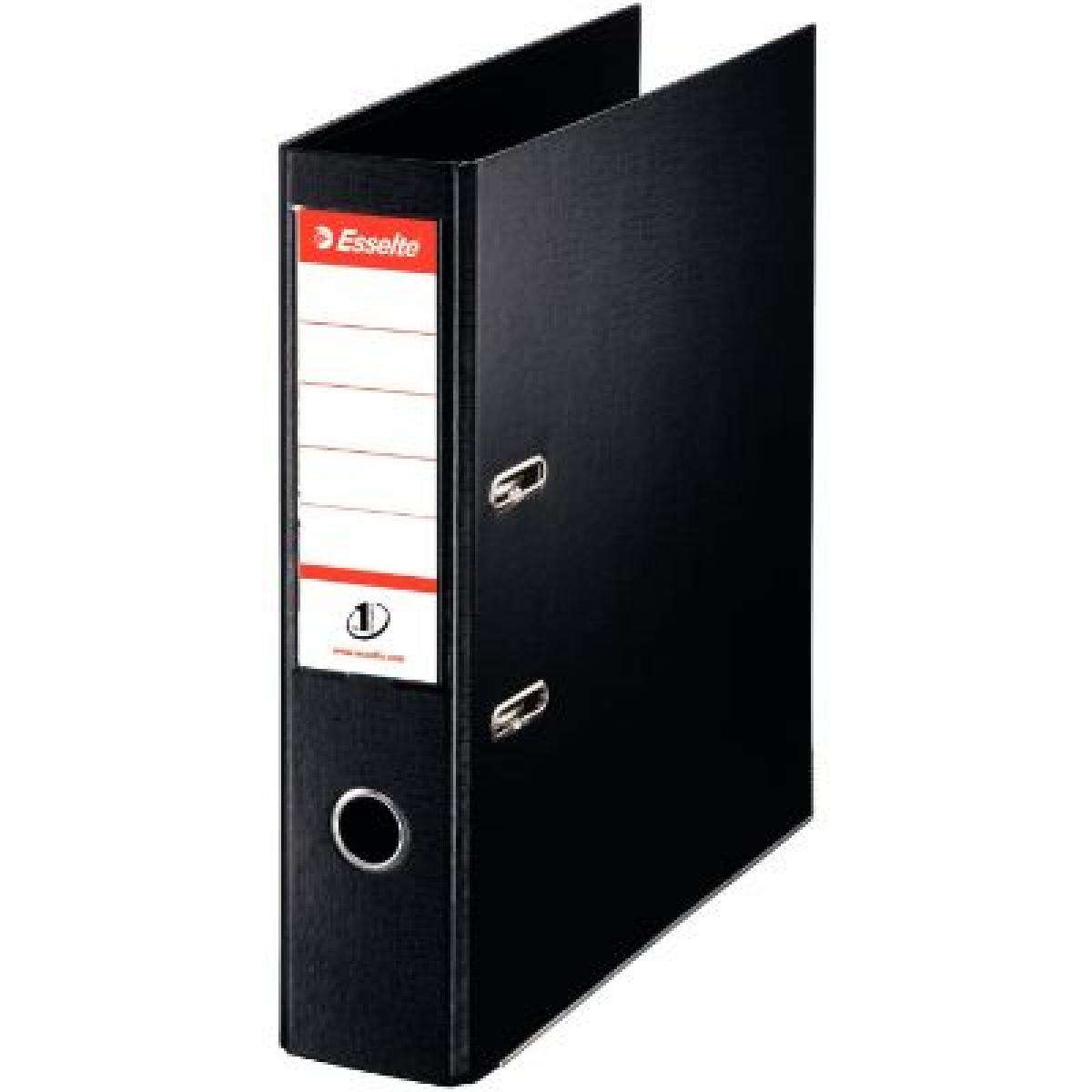 Lever Arch File PVC - Black