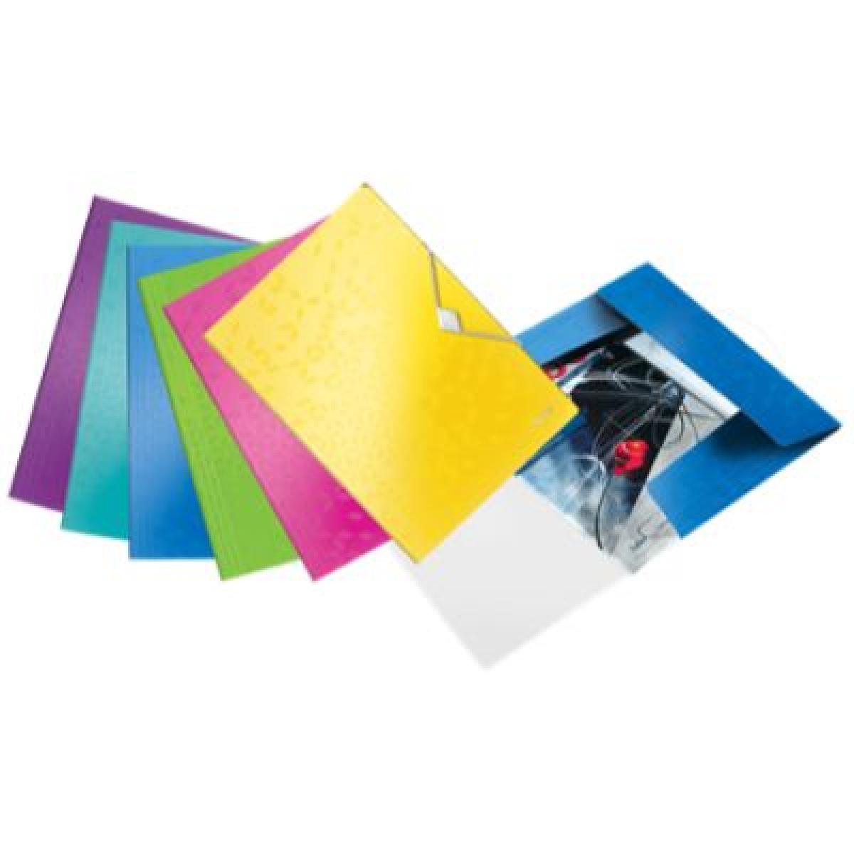 3 Flap Folder A4 WOW Range x6