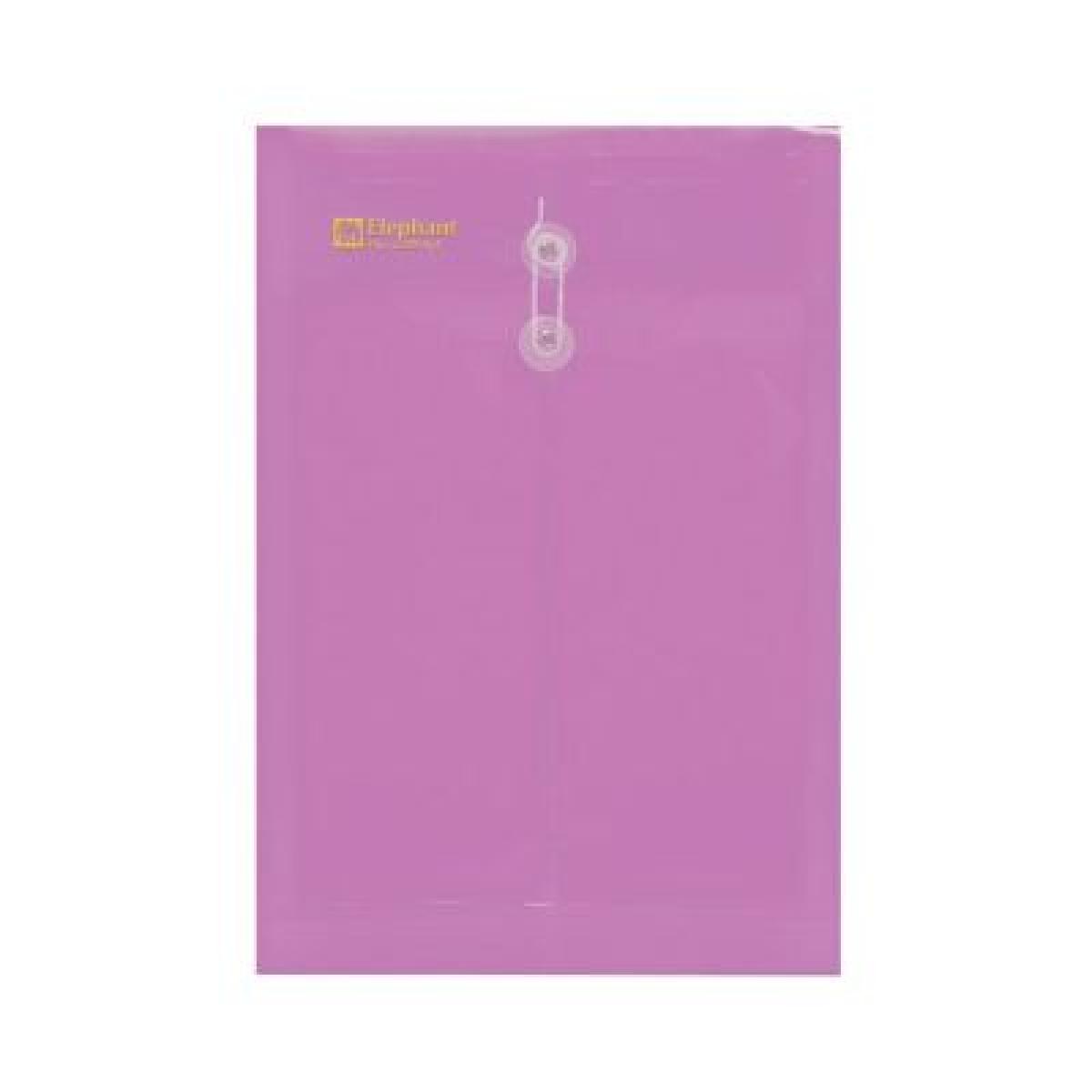 Eyelet Clear Pocket 431 A4 - Pink