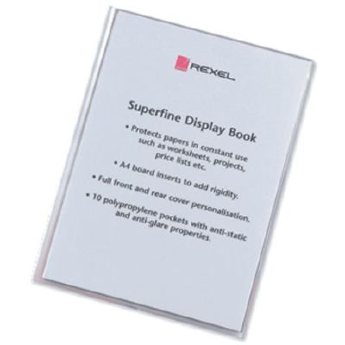 Superfine Display Book A4 10 Pockets