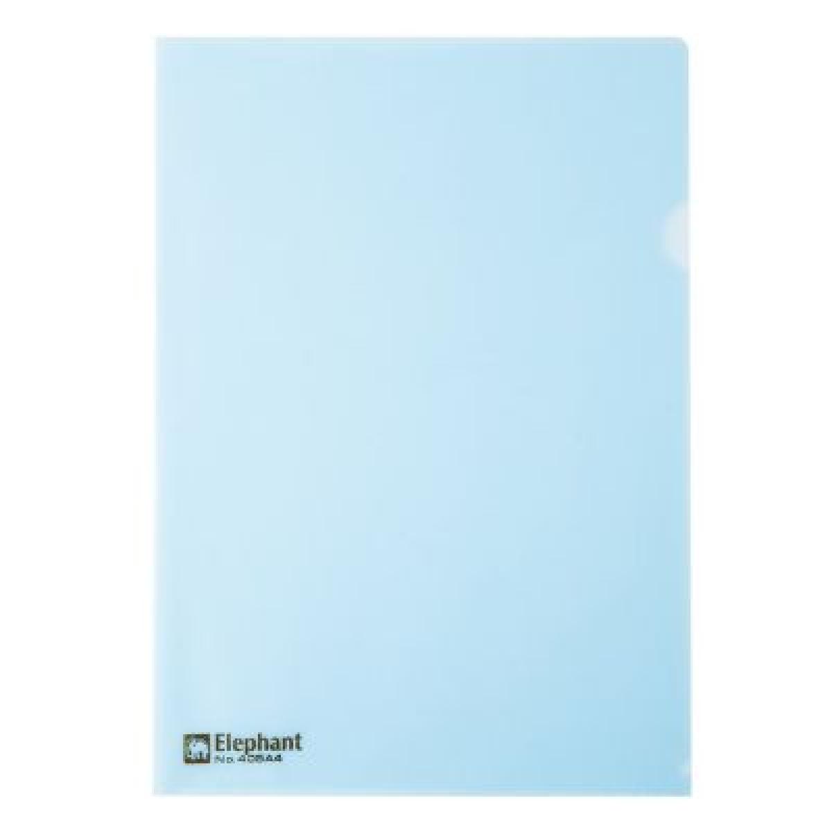 1B Clear Pocket 421 A4 - Light Blue