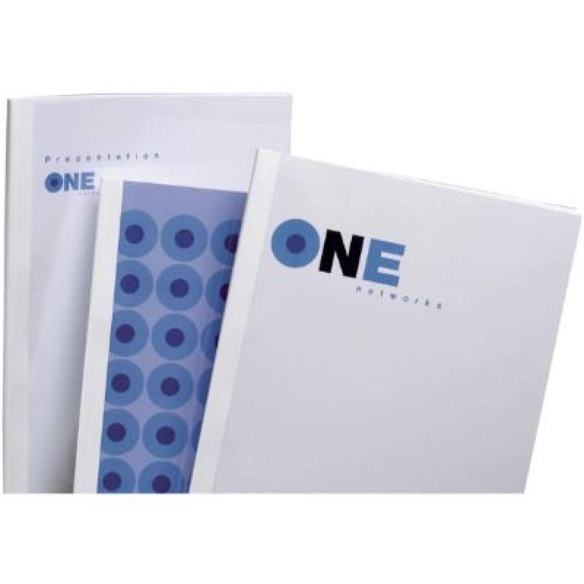 Thermal Binding Cover A4 12 mm - Silk White