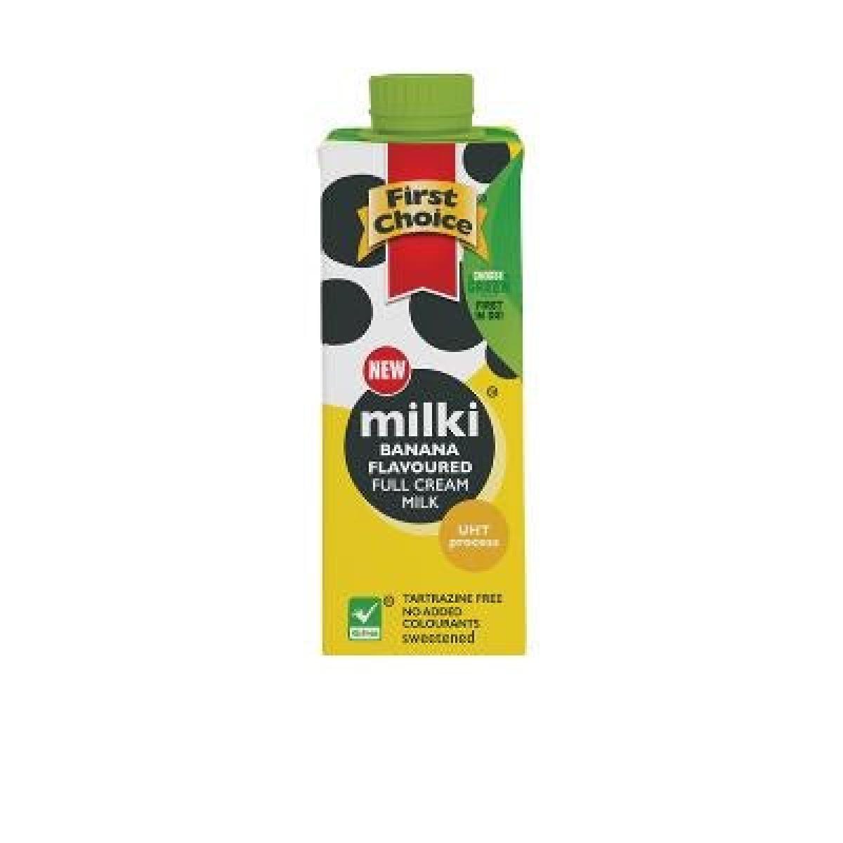 UHT Full Cream Milk Milki Banana