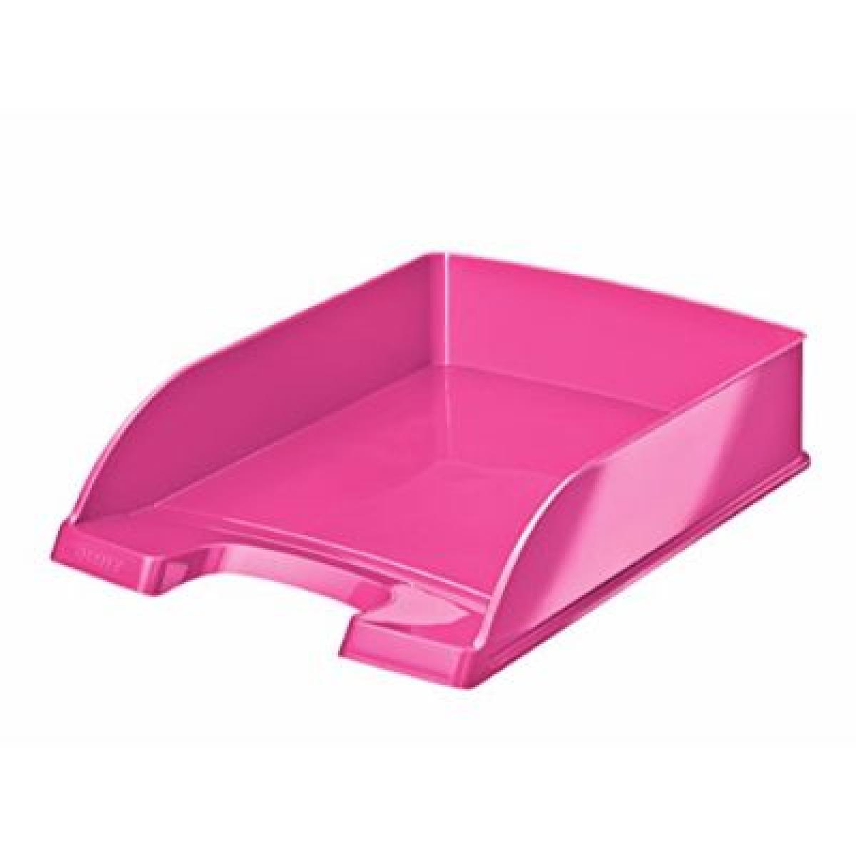 Letter Tray A4 WOW Range Plus - Pink Mettallic