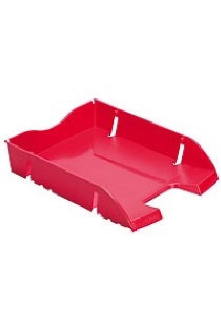 Filing Tray Space Made From Recycleable Pet - Red