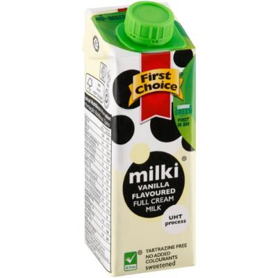 UHT Full Cream Milk Milki Vanilla