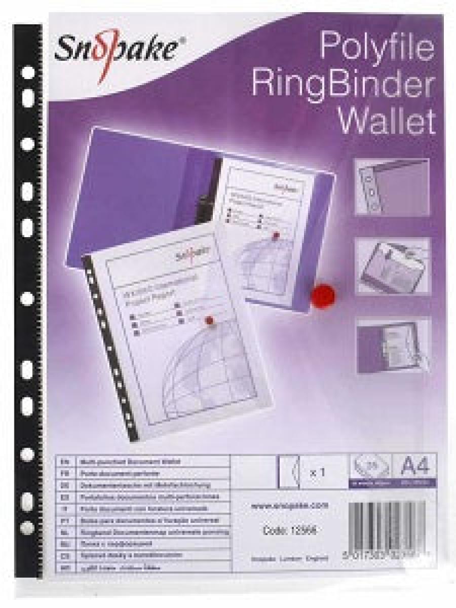 Polyfile Ringbinder Wallet