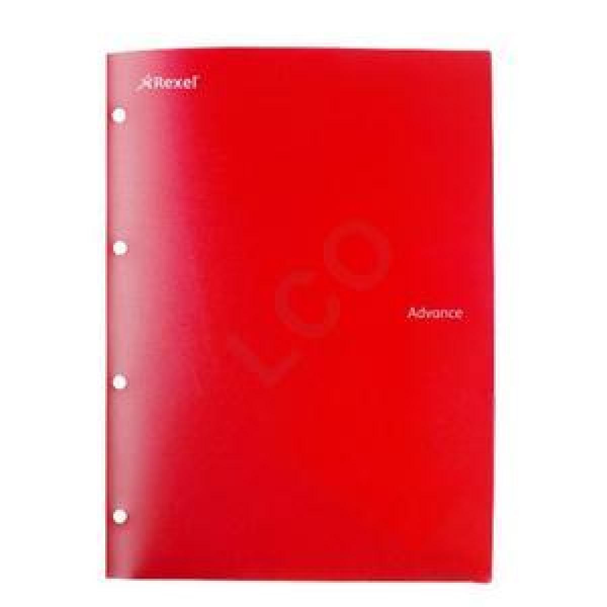 Folder Advance 4 Pocket Custom - Red