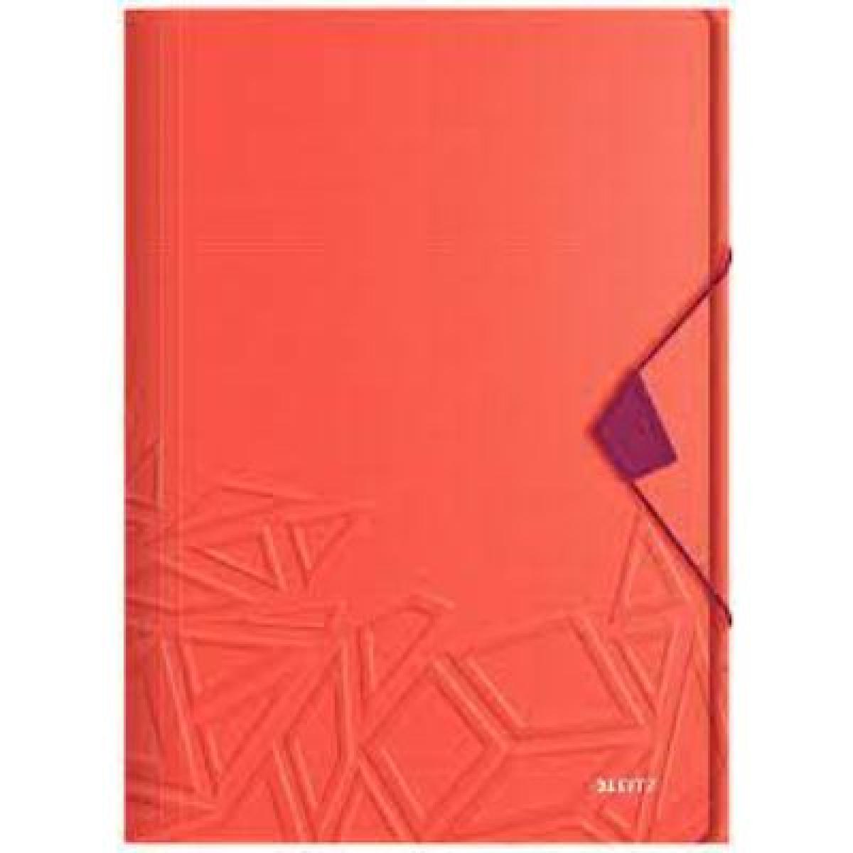 3 Flap Folder Urban - Red