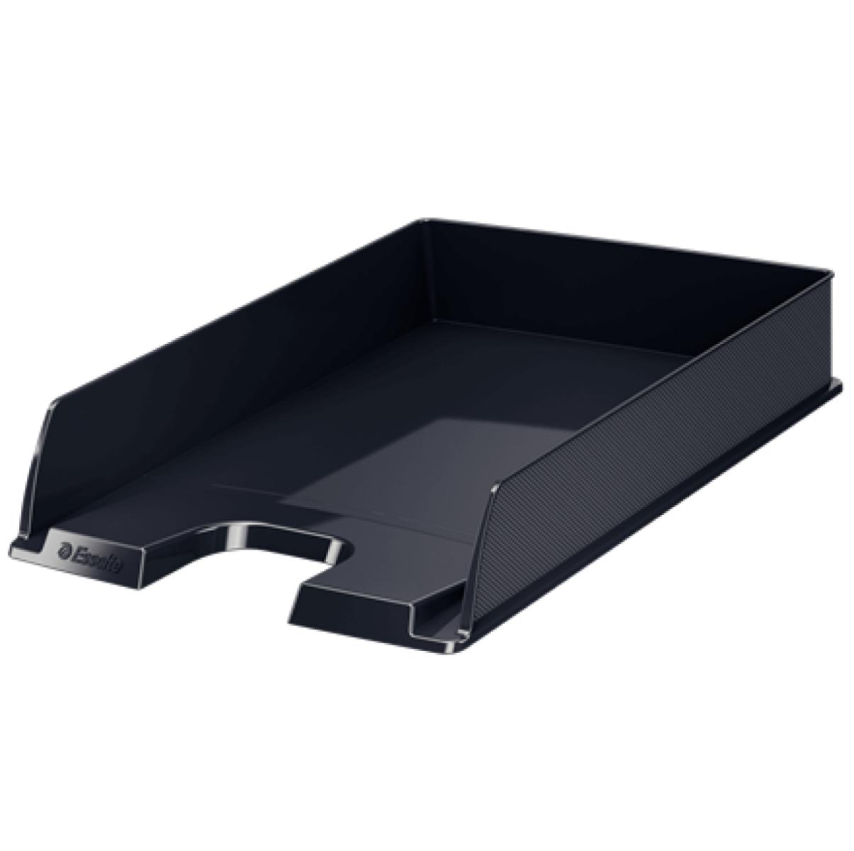 Letter Tray Vivida Black