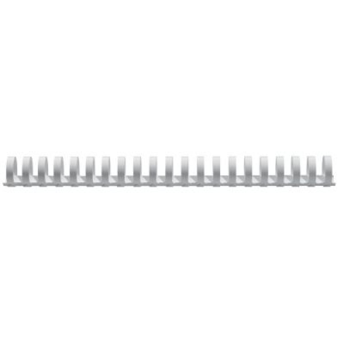 Binding Comb 25 mm - White x50