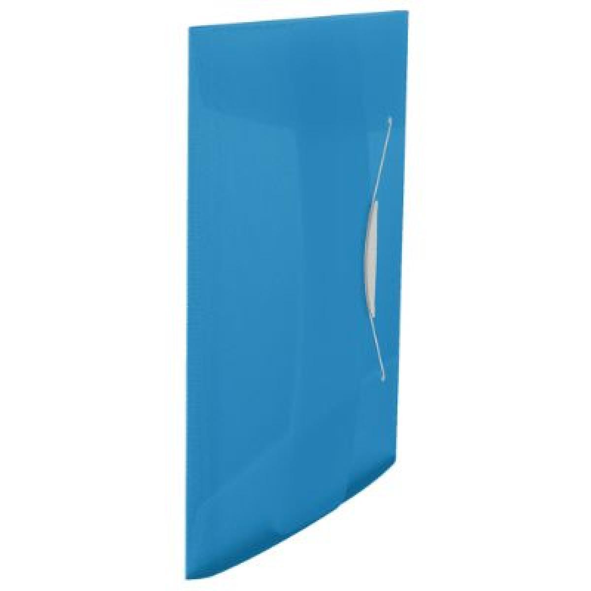 3 Flap Folder Vivida - Blue