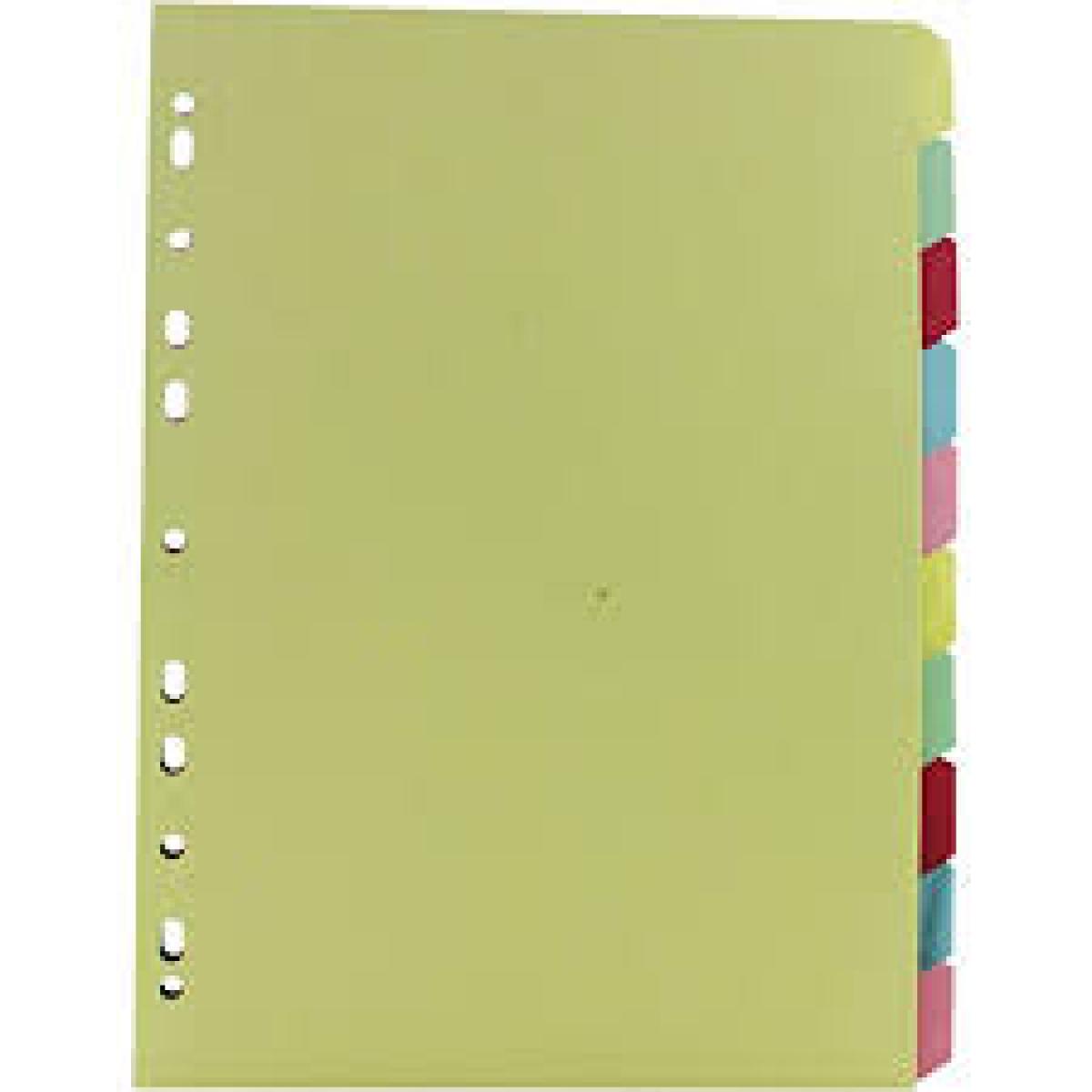 Manilla 10 Part Divider A4 - Color